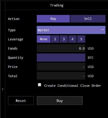 which cryptocurrency exchange has stop lost